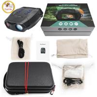 ราคา Digital Night Vision Binoculars 8X Digital Zoom Infrared Binoculars Telescope 3 TFT Large Screen Button Adjustment HD Recording Camera For Camping Hiking Wildlife Scenery (21268591381)