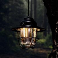 ราคา 2000Mah USB Rechargeable Retro Horselight Camp Lamp Light Tent LED Camp Light Black (18560651709)