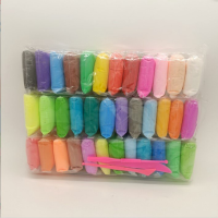 ราคา Dargly พร้อมส่งของเล่นดินเหนียว12 24 36สี ดินเบา ปลอดภัยไร้สารอันตราย ดินน้ำมัน ของเล่นเด็ก (17977497618)