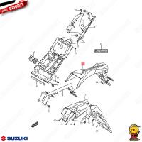 ราคา ชุดสี FRAME แท้ Suzuki GSX R150 2017 สีน้ำเงิน (11368765902)