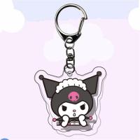 ราคา โทรตินิค Sanrio พวงกุญแจอะคริลิคคู่1ชิ้นทนทานเรียบ Kuromi Mylody Cinnamoroll กระเป๋านักเรียนจี้เครื่องประดับผู้หญิง (19360232840)