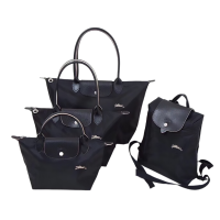 ราคา 100 แท้ longchamp official store Top Handle Bags 70th ฉบับครบรอบ กระเป๋าสีดำสำหรับผู้หญิง 1899 2605 1621 1699 (10618942143)