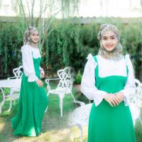 ราคา ชุดเดรสอิสลาม ผู้หญิงสไตล์แฟชั่นมุสลิม เหมาะกับผญอิสลามใส่ออกงาน IM41 (20952814187)