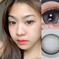 ราคา brown gray สายแบ๊ว ตากลมโต บิ๊กอายขนาดตาโต Big กรองแสง uv บิ๊กอาย คอนแทคเลนส์ Bigeye (17430042374)