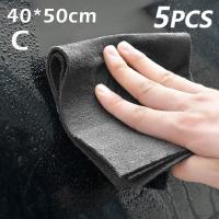 ราคา 5Pcs No Trace Cleaning Cloths Miracle Microfiber Cloth Rag Glass For Kitchen Cloth Cleaning Magic Home Cleaning Tableware Towel N5L0 (19895436884)