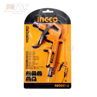 ราคา INGCO ปืนฉีดลม หัวสั้น ABG031 3 แข็งแรง ผลิตจากเหล็กชุบแข็งอย่างดี ไกปืนออกแบบเข้ารูป จับกระชับ ทนทาน ใช้งานได้ยาวนาน Tools Station (18072929252)