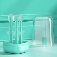 ราคา A Clouds ชุดแปรงสีฟันเด็ก 3ชิ้น ซิลิโคน สําหรับเด็กทารก 0 18 เดือน ทําความสะอาดช่องปาก แปรงทำความสะอาดลิ้น แปรงสีฟันเด็ก (19534259458)