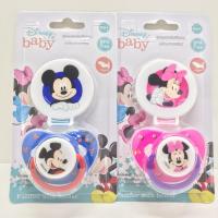 ราคา Disney Baby จุกนมหลอก มิกกี้ มินนี่ พร้อมสายคล้องและฝาครอบ จุกแบน (7051962143)