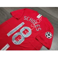 ราคา RETRO เสื้อฟุตบอลย้อนยุค แมนยู Home เหย้า 2007 2008 พร้อมเบอร์ชื่อ 18 SCHOLES และอาร์มยูฟ่าแชมป์เปี้ยนลีค (20866532559)