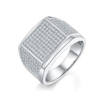 ราคา แหวน Moissanite ผู้ชายที่สวยหรูพร้อมเงินแท้925และชุบทองคำขาวของขวัญที่สมบูรณ์แบบสำหรับโอกาสพิเศษ (20457721844)