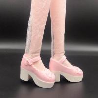ราคา 60 centimeters barbie girl leaves flat shoes accessories tie in high heeled for children (17225909252)