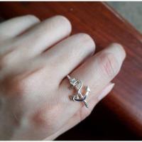 ราคา Minimalist925 แหวนสมอเรือประดับพลอยเงินแท้ บริการเก็บเงินปลายทาง (16140780446)