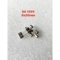 ราคา 5A 125V แพ็ค10ตัว ฟิวส์หลอดแก้ว ขนาด 5x20mm ฟิวส์ ญี่ปุ่น ไส้ตรง ฟิวแก้ว 20mm 5a 125v 5Amp ฟิวแก้ว 5A125V Fuse 5แอม 125โวล ฟิวหลอดแก้ว5A พร้อมส่ง (20973980761)