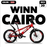 ราคา จักรยานเสือภูเขาเด็ก 20นิ้ว WIN CAIRO 7เกียร์ ดิสเบรคหน้า หลัง (20146242328)