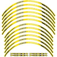 ราคา FORZA ล้อแม็กขอบล้อสติกเกอร์รูปลอกศูนย์กลาง15 14 นิ้วสำหรับตราสัญลักษณ์ชิ้นส่วน350 HONDA FORZA 300 (19987057302)