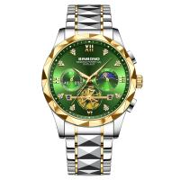 ราคา COMUDIR นาฬิกาทางการของผู้ชายนาฬิกาข้อมืออินเทรนด์อเนกประสงค์และอเนกประสงค์พร้อมสายเหล็กทังสเตนหกเข็มแบบลำลอง (19756711044)