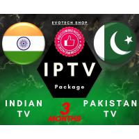 ราคา IPTV INDIA GROUP Package 3 Month รับชมทีวีออนไลน์ INDIA PAKISTAN TVข่าว กีฬา ภาพยนตร์ ซีรี่ย์ และอื่นๆอีกมากมาย ภาพคมชัด HD FHD SD 4K (17449955424)