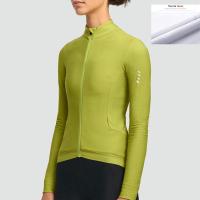 ราคา ร้อนฤดูหนาว Maap เสื้อผ้าที่อบอุ่นของผู้หญิงสำหรับจักรยานขี่จักรยานย์ความร้อนขนแกะแขนยาวจักรยานเสื้อสบายหญิงท็อปส์ (20300156004)