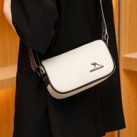 ราคา กระเป๋าหนังแท้ขนาดเล็กผู้หญิงกระเป๋าสะพายไหล่กว้างกระเป๋าสะพายอานม้า 2024 ใหม่ Chaoyangqi หนังวัวกระเป๋าสะพายไหล่ (20466943703)