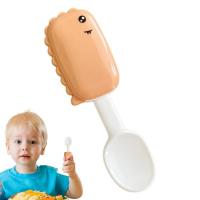 ราคา Baby Training Spoon Training Self Feeding Forks for Baby Ergonomic Tine Design Safe Oblate Handle for Boys Girls Kids Toddler Children opportune (20461663226)
