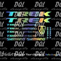 ราคา ใส TREK MTB ขี่จักรยานสติกเกอร์ไวนิลสะท้อนแสงสี Trek จักรยานเสือหมอบสติกเกอร์เฟรมจักรยานรูปลอกตกแต่ง (10035463793)