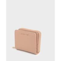 ราคา Ready Stock Charles and KeithShort Small Wallet CNK Card Holder Fold over Purse Croc effect Leather Purse CK6 (15259834357)