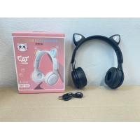 ราคา หูฟังบลูทูธ M6 CAT EAR หูฟังแมว หูฟังไร้สาย บลูทูธ หูฟังมีไฟ (12401340238)