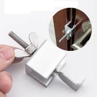 ราคา Alone Childproof Travel Stop Latch Anti theft Home Live Hotel Portable Door (20319204540)