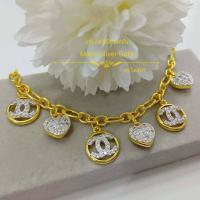 ราคา สร้อยข้อมือแฟชั่น B132 สร้อยข้อมือพิ้งโกลด์ ห้อยหัวใจ สร้อยข้อมือนาคไมครอน สร้อยข้อมือสวยๆ ทองสวย นาคชุบ บริการตัดไซต์ฟรี (14974117889)