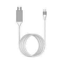 ราคา VISIONN สายวิดีโอ USB สาย HDMI 4K สายโปรเจคเตอร์ USB ประเภท C เป็นตัวแปลง HDMI อุปกรณ์กล้อง GoPro หัวแปลงสัญญาณ HDMI สาย HDMI ที่เข้ากันได้แปลงสายแปลงประเภท C เป็นหัวแปลงสัญญาณ HDMI USB C 3 1ถึงสาย HD