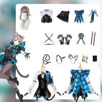 ราคา Game Genshin Impact Lynette Cosplay Halloween Cloak Christmas Carnival Costume Cosplay Costumes Wig Full Set For Women Dress (20168690321)