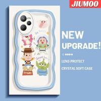 ราคา JIUMOO เคสสำหรับ Realme C35 Narzo 50A Prime Case แฟชั่น Toy Story ขอบครีมลูกคลื่นเคสมือถือกันกระแทกแบบใสนิ่มโปร่งใสลายกล้องถ่ายรูปสร้างสรรค์เรียบง่ายปลอกป้องกันอ่อนโยน (18901982514)