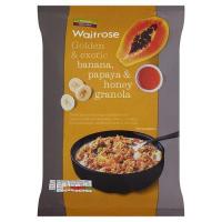 ราคา Waitrose Golden Exotic Banana Papaya Honey Granola 1kg เวทโทรส โกลด์เด้น กล้วย มะละกอ และ น้ำผึ้ง กราโนล่า (486912973)