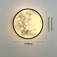 ราคา โคมไฟติดผนังพระจันทร์ โมเดิร์น Led โคมไฟผนังหัวเตียง เหมาะสำหรับ ตกแต่ง ห้องนั่งเล่น ห้องนอน ทางเดิน บันได (20907623998)