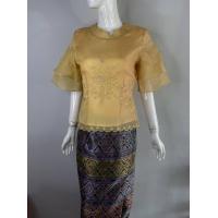 ราคา เสื้อไหมแก้วงานสวยใส่ออกงาน เสื้อไหมแก้วมาใหม่ 6 สี (20207843644)