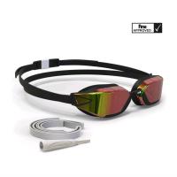 ราคา Decathlon ดีแคทลอน แว่นตาว่ายน้ำ รุ่น B FAST 900 สีดำ แดง เลนส์สะท้อนแสง แว่นตา แว่น (19525854020)