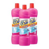 ราคา โปรโมชัน น้ำยาล้างห้องน้ำโทมิ พาวเวอร์พิ้งค์ซูโม่ 850 มล สีชมพู แพ็ก3 BATHROOM CLEANER TOMI POWER PINK SUMO 1 850ML PACK3 น้ำยาทำความสะอาดห้องน้ำ น้ำยาทำความสะอาด ราคาถูก เก็บเงินปลายทางได้ (134900134