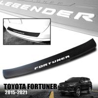 ราคา กันรอยท้ายรถยนต์ กันรอย กันรอยท้ายรถ TOYOTA ฟอร์จูนเนอร์ FORTUNER ปี 15 16 17 18 19 20 21 22 23 สีดำด้าน โลโก้ FORTUNER สี ขาว แปะ 3 M จำนวน 1 ชิ้น (16000873063)