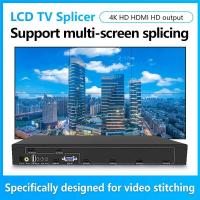 ราคา 2x3 HDMI Video Wall Controller 4K Processor MultiScreen Stitching 3840x2160P60Hz 1 Input 6 Out TV Splicing Box Splicer 180 Fli (19535831557)