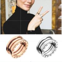 ราคา BVLGARI แหวนเหล็กไทเทเนียม แฟชั่นคู่รัก (17474734100)
