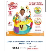 ราคา Bright Starts จั้มเปอร์ หมุน360องศา 4เดือน 2ขวบ สภาพสวย 90 มือสองญี่ปุ่น (20955270298)