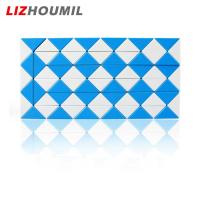 ราคา LIZHOUMIL Magic Snake Ruler 24 36 48 60 72 Section Intelligence Snake Twist Cube Decompression Toys Kids Educational Toys (20766788616)