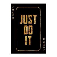 ราคา 2023 Go All In Sign Canvas Paintings Print Just Do It Sign Poster Motivational Picture Sign Poker Wall Art for Home Decoration (20398331201)
