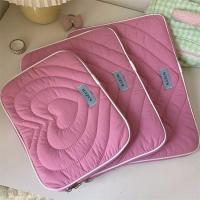 ราคา กระเป๋าถือ ใส่แล็ปท็อป แท็บเล็ต ปักลายการ์ตูนหัวใจน่ารัก ขนาด 9 7 10 5 11 13 13 3 15 15 6 นิ้ว (20347248213)