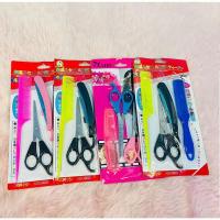 ราคา CF HOMEชุดกรรไกรตัดผม ชุดกรรไกรตัดผม ชุดกรรไกร ชุดหวีตัดผม คละสี จัดส่งแบบสุ่ม (21151553823)