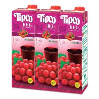 ราคา ทิปโก้ น้ำองุ่นแดง 100 1000 มล X 3 กล่อง Tipco 100 Red Grape 1000 ml x 3 โปรโมชันราคาถูก เก็บเงินปลายทาง (15012841018)
