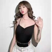 ราคา ชุดจั้มสูท สายคล้องคอ แต่งสายโซ่เซ็กซี่สำหรับผู่หญิง สุดเซ็กซี่ขยี้ใจ แฟชั่นฤดูร้อน (13699119728)