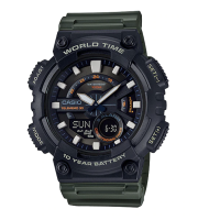 ราคา W 800AEQ 110W Casio Digital นาฬิกาข้อมือคาสิโอ ดิจิตอล ทรงสปอร์ต แบตเตอรี่10 ปีสายยางกันน้ำ 100m นาฬิกาข้อมือ รุ่น W 800H 1A AEQ 110W 1A จากร้าน MIN WATCH (13709711257)