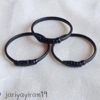 ราคา แหวนหางช้าง ขนหางแท้ สายเดี่ยวถักหัวเรียบๆ (17540257002)