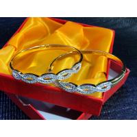 ราคา กำไลทอง ฝังเพชร ไม่ลอกดำเสริมลุค ดูดีเสริมลุค (18401252280)